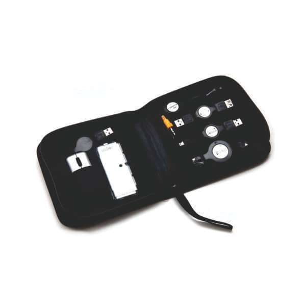 Kit USB Portátil com 6 Peças e Estojo de Nylon