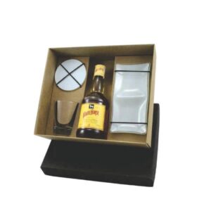 Kit Whisky White Horse com Copo e Petisqueira