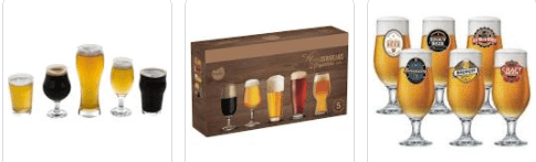 Kit copos de cerveja