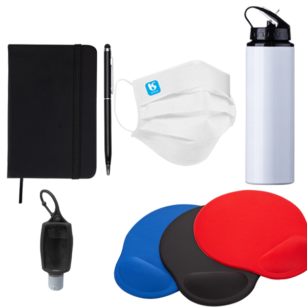 Kit de boas vindas corporativo