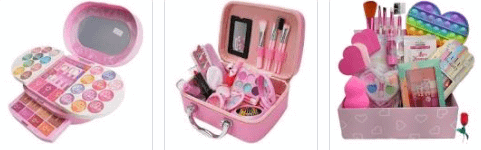 Kit de maquiagem infantil