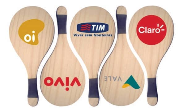 Kit frescobol personalizado Brinde