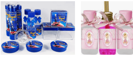 Kit lembrancinhas personalizadas