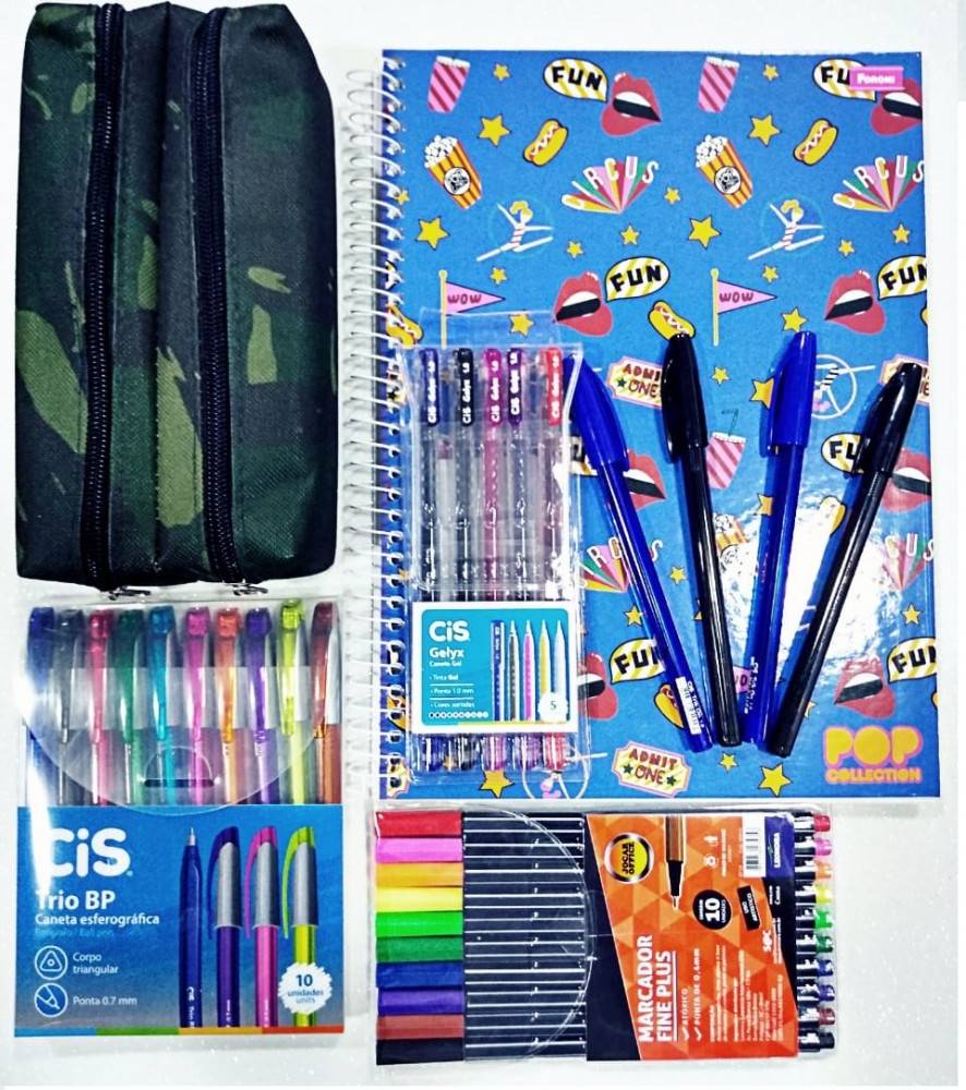 Kit material escolar