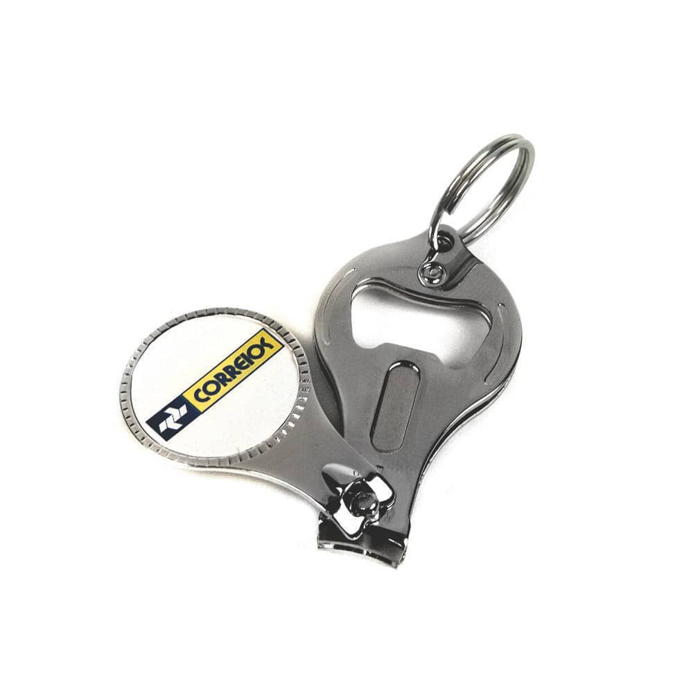 Lixa de unha chaveiro