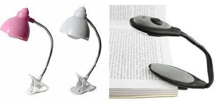 Luminária para leitura