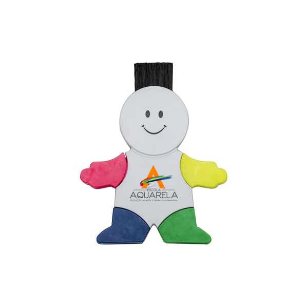 Marca Texto Personalizado Boneco