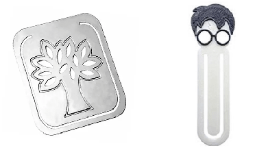 Marcador de página personalizado metal