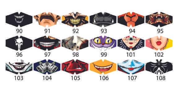 Máscara de Proteção Sublimada