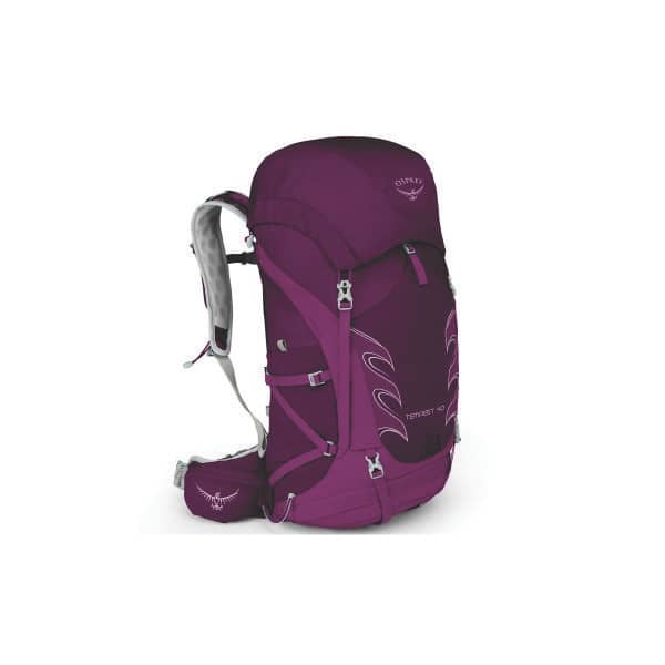 Mochila Cargueira Camping 40L Roxa