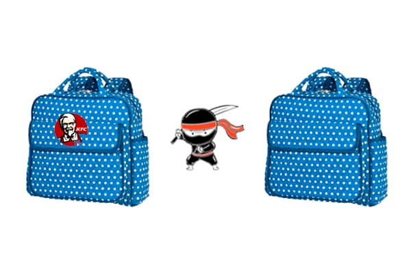 Mochila maternidade personalizada