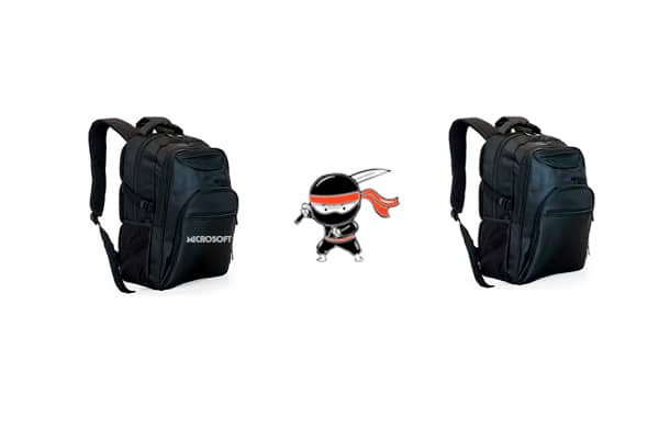 Mochila para Notebook com Plaquinha Personalizada