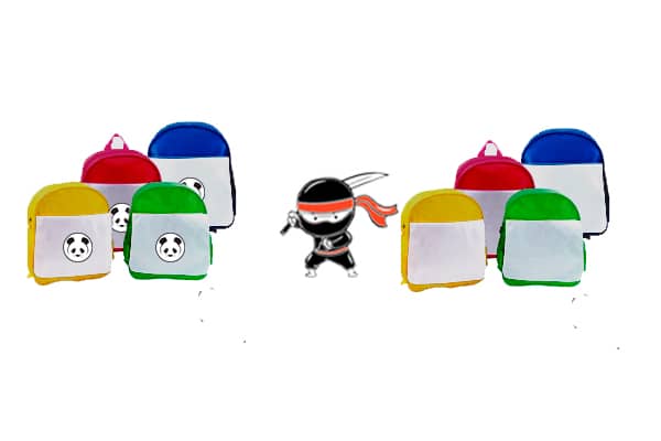 Mochila personalizada lembrancinha