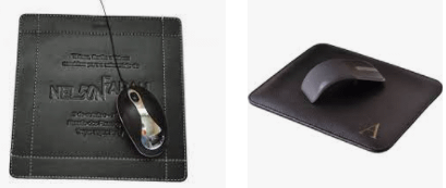 Mouse Pad Personalizado Couro