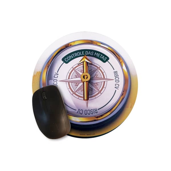 Mouse Pad Redondo EVA