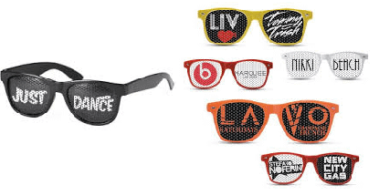 Óculos personalizado para festa