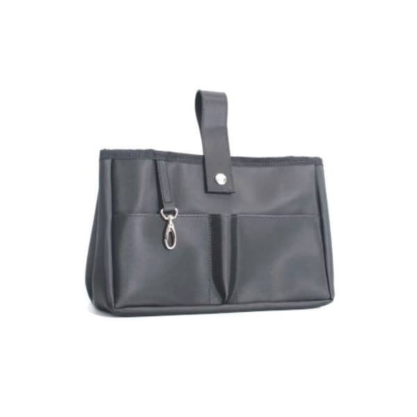 Organizador de Bolsa em Nylon com Aplique Couro