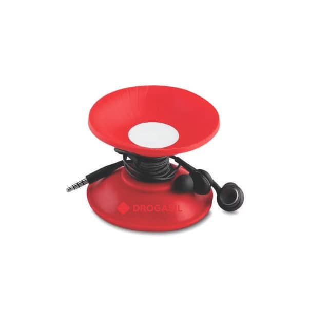 Organizador de Cabos com áreia Central em Plástico ABS