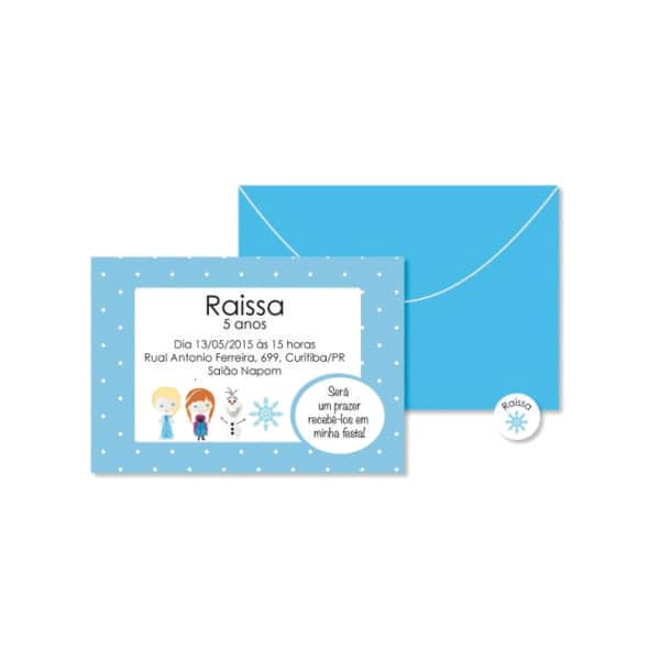 Organizador de Eventos Convite Personalizado