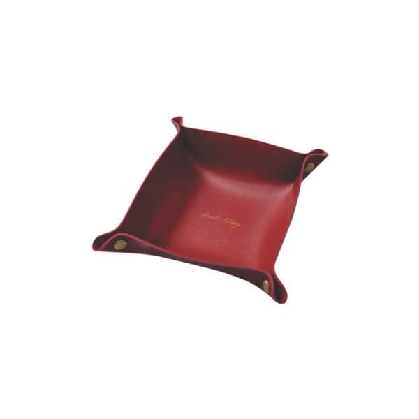 Organizador de Mesa em Couro Caramelo Personalizado