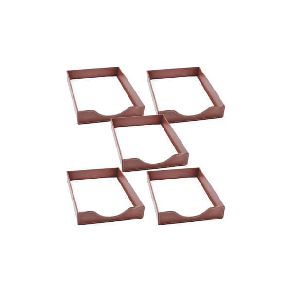 Organizador de Mesa em Couro Uma Divisória Personalizado