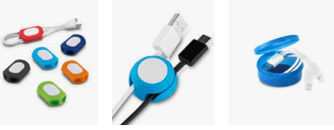 Organizador personalizado de cabos para mesa