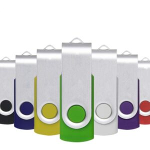 Pen drive 4 gb giratório