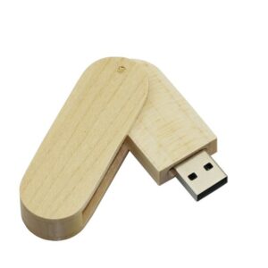 Pen drive 8gb de bambu personalizado