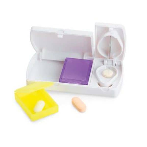 Porta Comprimidos com Cortador