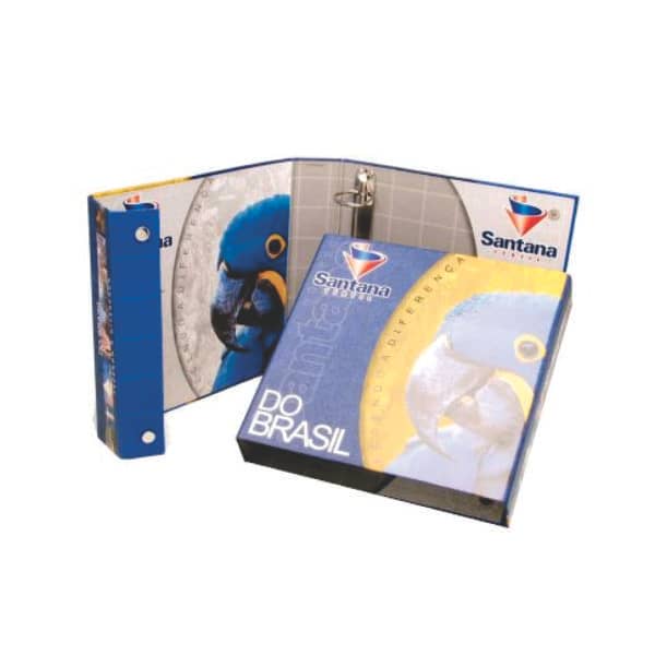 Pasta Cartonada com Aba Personalizada