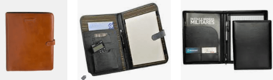 Pasta Convenção em Couro