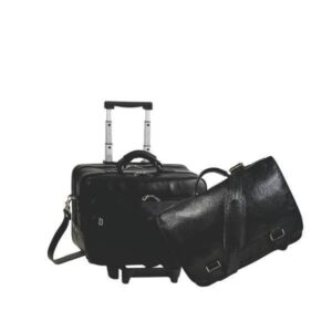 Pasta Executiva Couro com Carrinho Removível