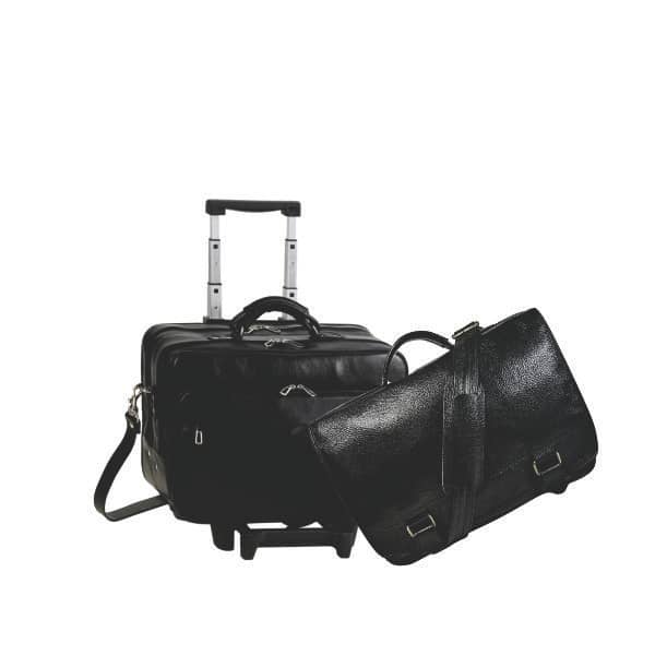 Pasta Executiva Couro com Carrinho Removível