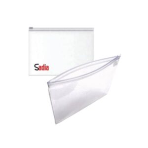 Pasta Zip Zap PVC Transparente Personalizada