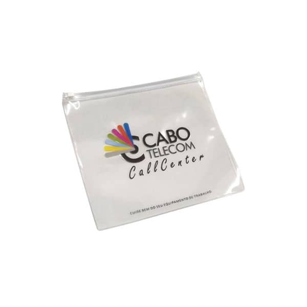 Pasta Zip Zap Plastico Colorido Personalizada