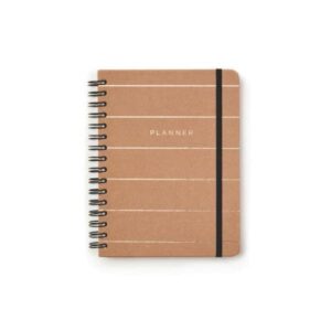 Planner Wire-o Kraft Personalizada