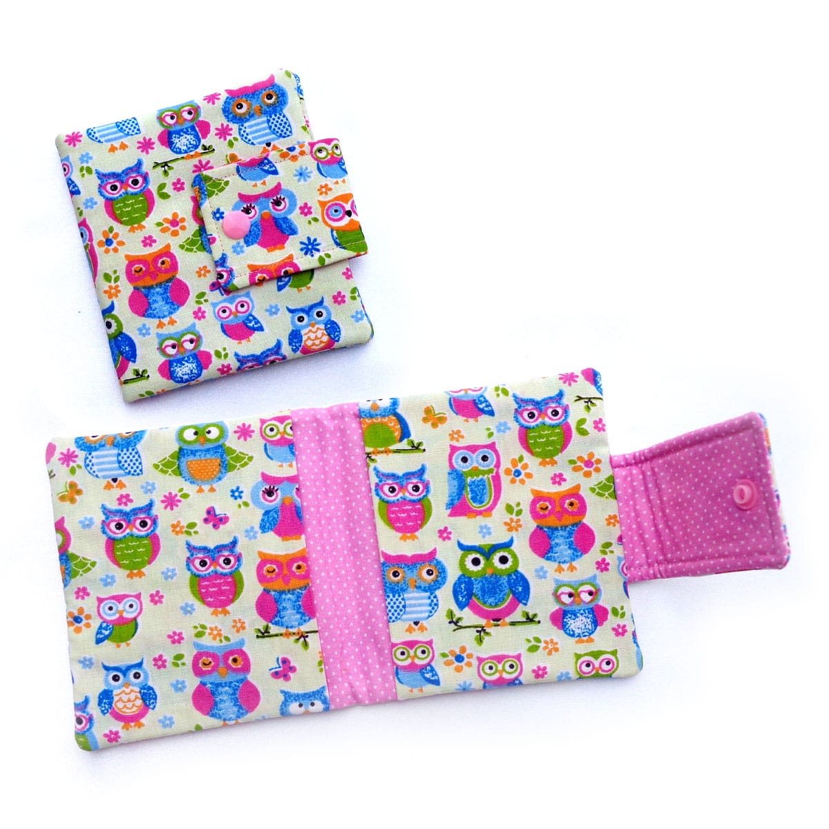 Porta Absorvente Corujas Personalizado