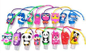 Porta Álcool Gel Infantil