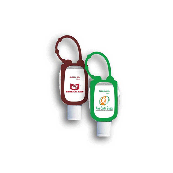 Porta Álcool em Gel Emborrachado Personalizado
