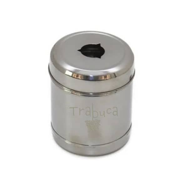 Porta-Algodão Inox Personalizado