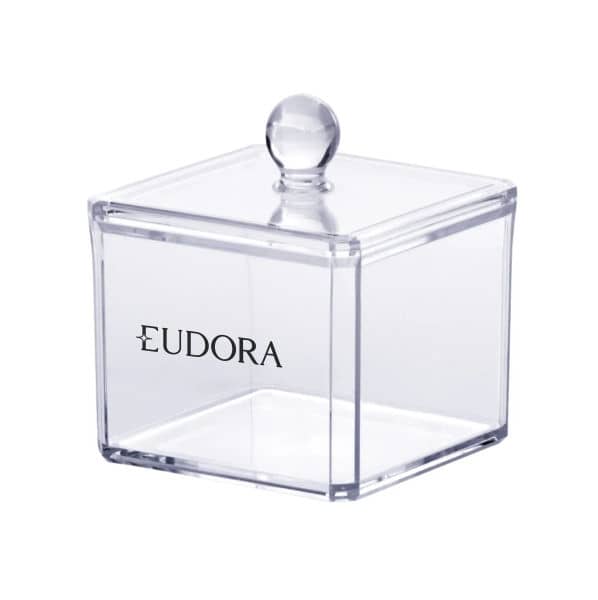 Porta-Algodão Quadrado Personalizado