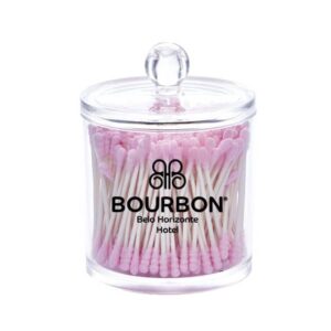 Porta-Algodão e Cotonete Acrilico