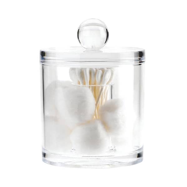 Porta-Algodão e Cotonete Acrilico