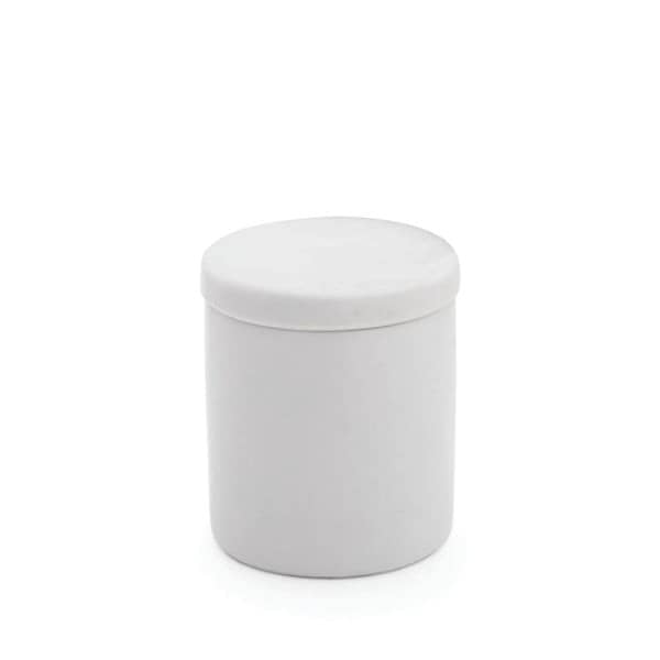 Porta-Algodão e Cotonetes em Porcelana