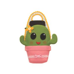 Porta Carregador de Celular em Feltro Personalizado