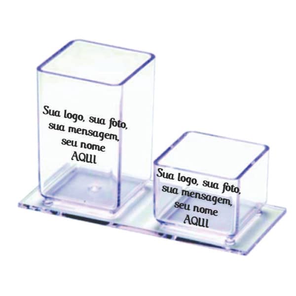 Porta Clips Acrilico Personalizado
