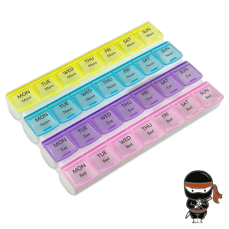 Porta  Comprimidos Mensal