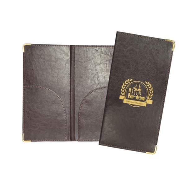 Porta Conta Restaurante em Couro Personalizado