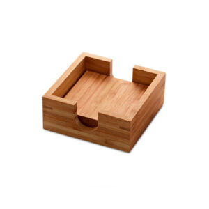 Porta Copos de Bambu Personalizados