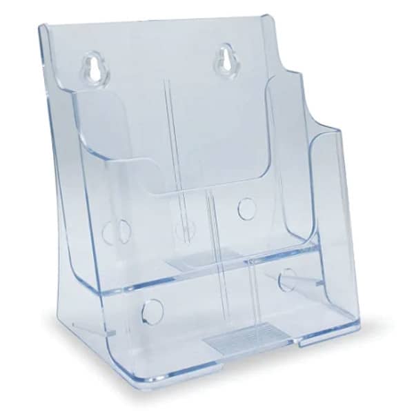 Porta Folheto de Mesa Duplo Personalizado